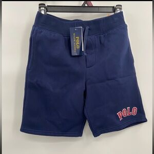 Polo Ralph Lauren Boys Navy Fleece Short size M (10-12) New with Tag